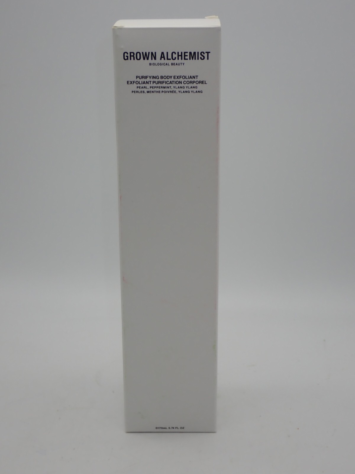 GROWN ALCHEMIST Purifying Body Exfoliant w/ Pearl, Peppermint, & Ylang Ylang NIB