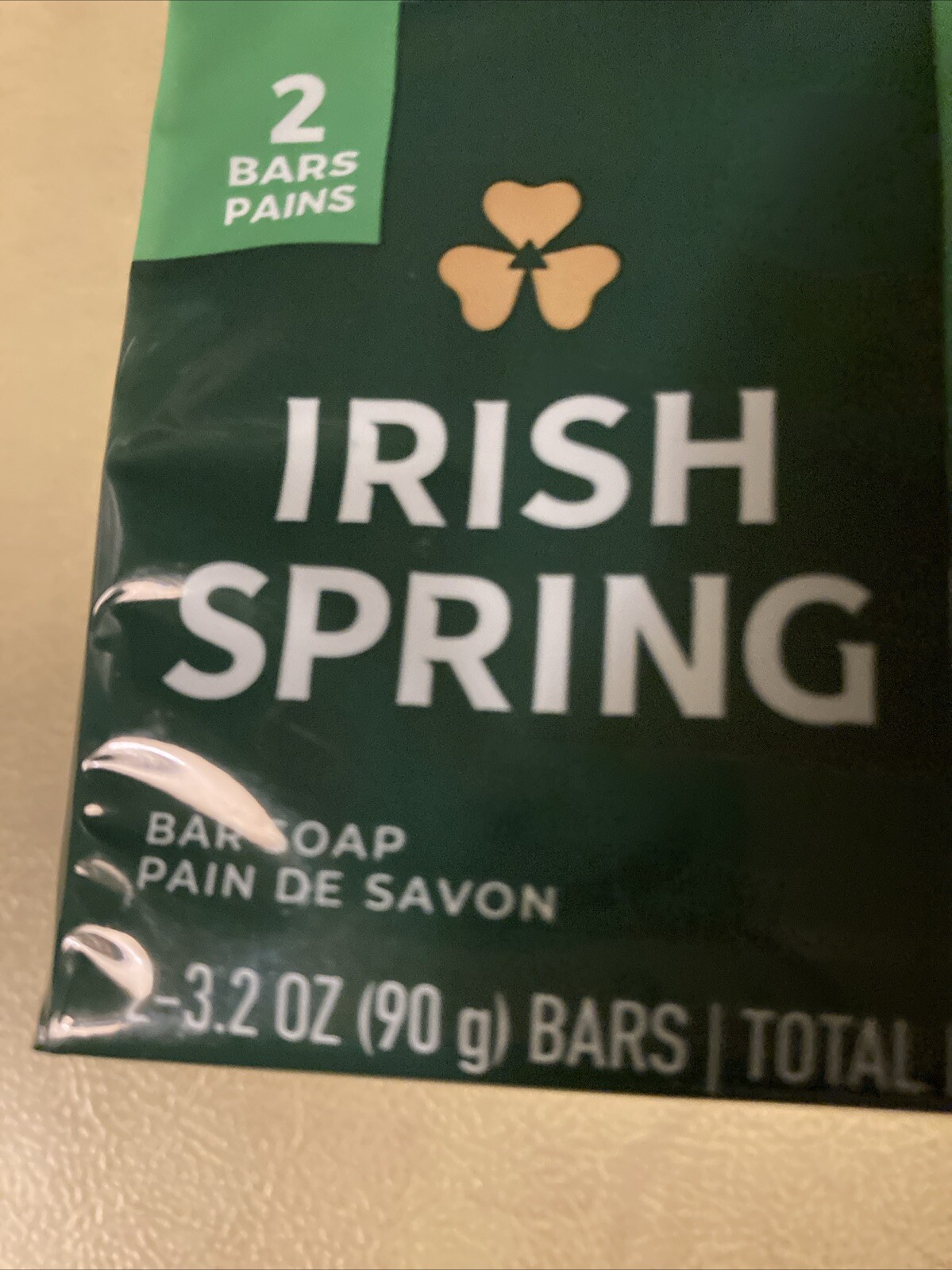 Irish Spring Original Scent Classic Bar Soap Pack of 2 – 3.2 oz Bars New