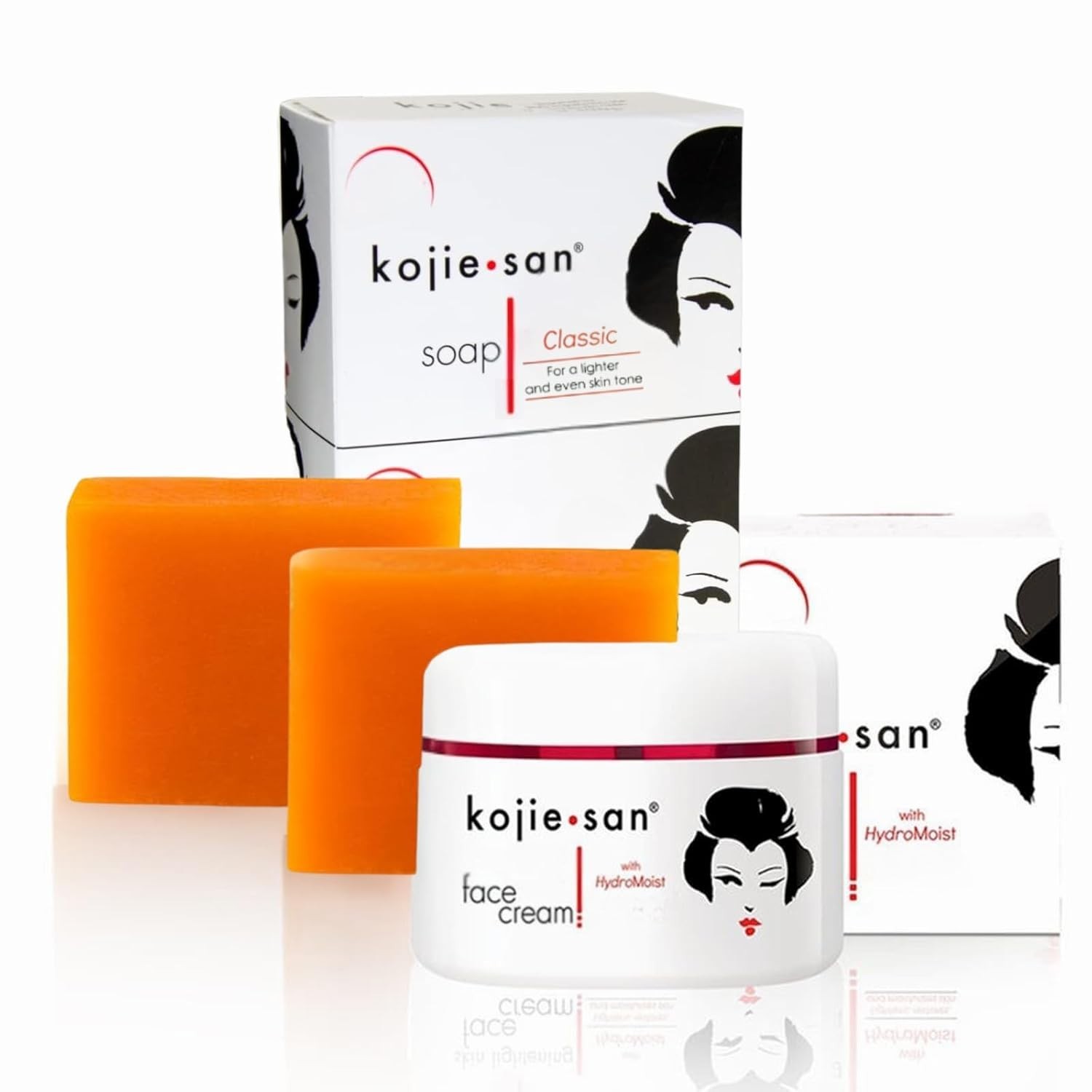 2-Piece Kojic Acid Body Soap Set with Coconut & Tea Tree Oil for Radiant Skin