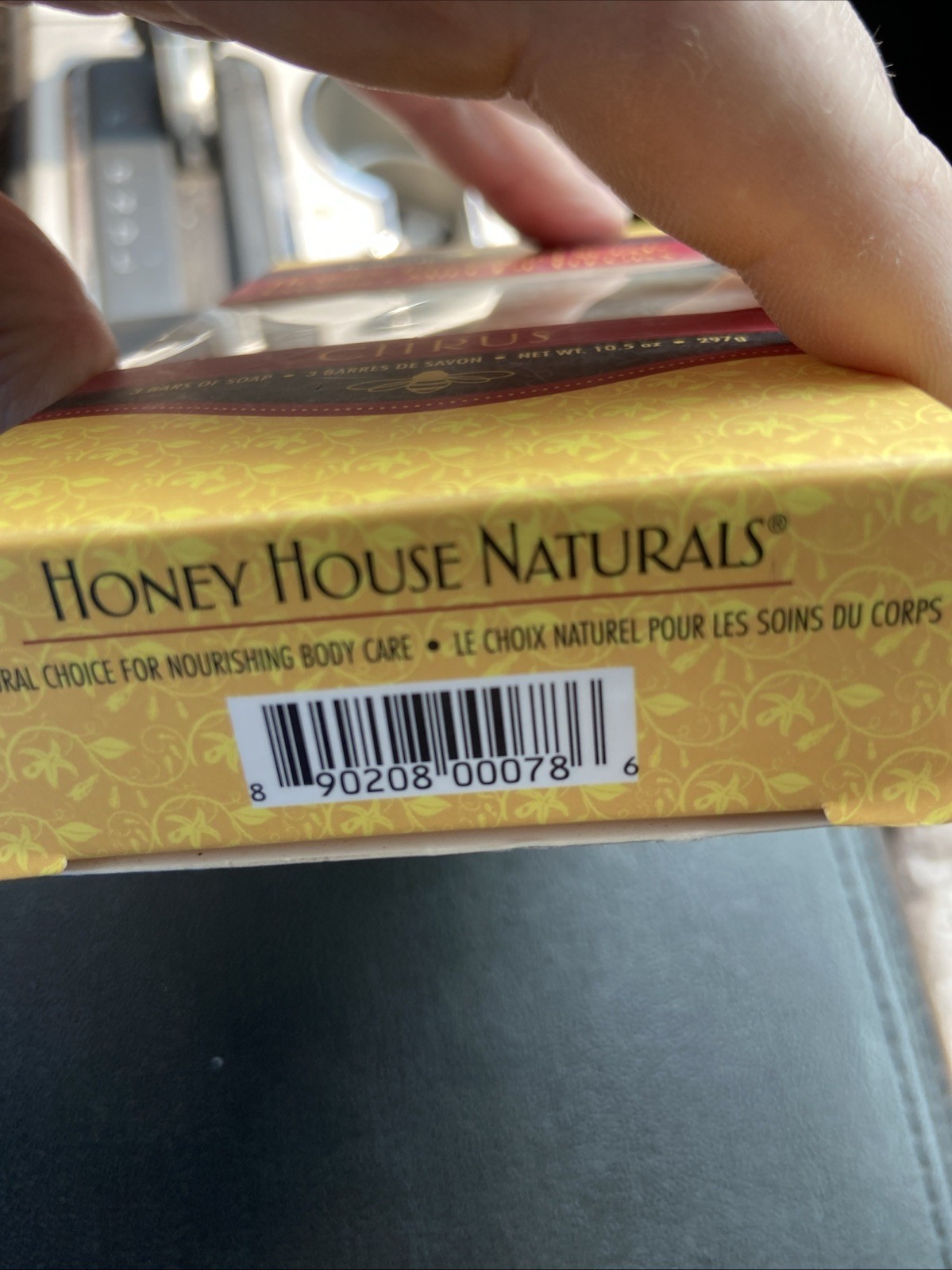 Honey House Honey Blossom Soap 3.5 Oz. Set of 3 – Citrus