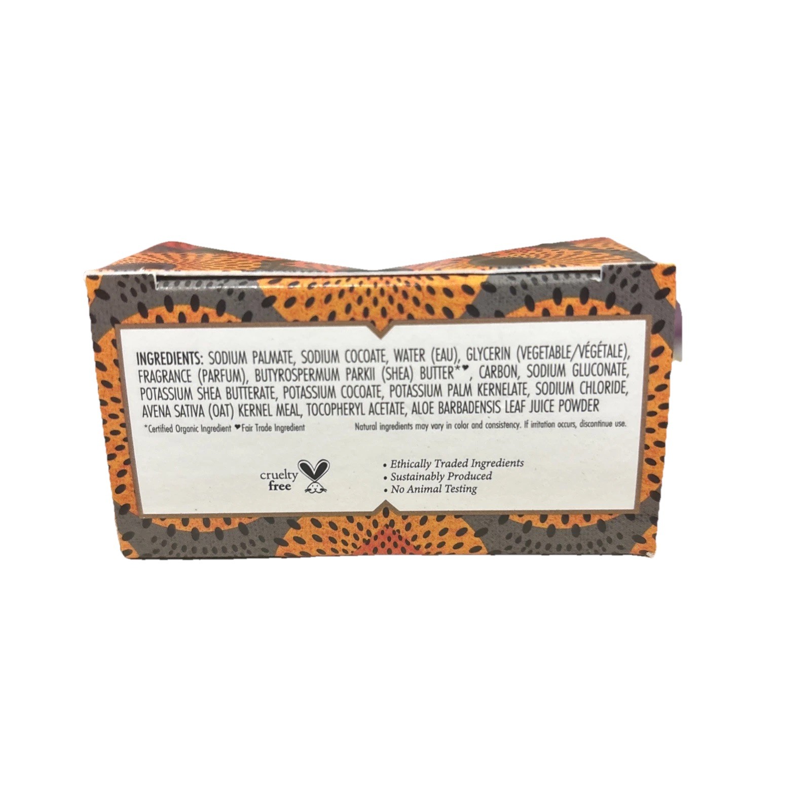 Nubian Heritage – Detoxifying & Balancing African Black Soap Bar – 5 oz.