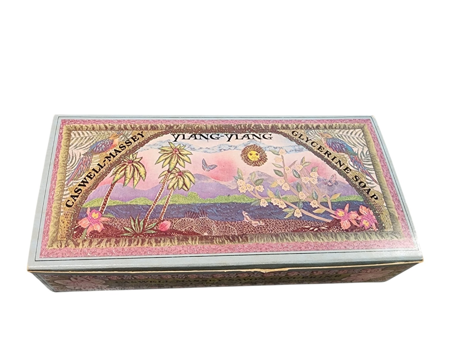 Caswell Massey Ylang Ylang Glycerine Soap Bars 3 oz Each – New old stock – Boxed