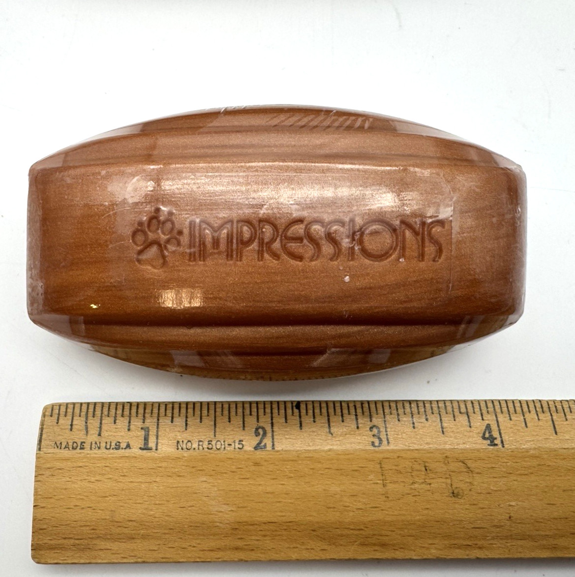 French Milled Fragranced Bath Soap, Manly Woody Scent, Gift for Him Dad NIB
