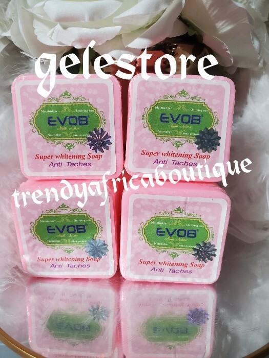 1 EVOB shower gel, 2 clarifying 150g bar soap. Anti tache. 💯 AUTHENTIC