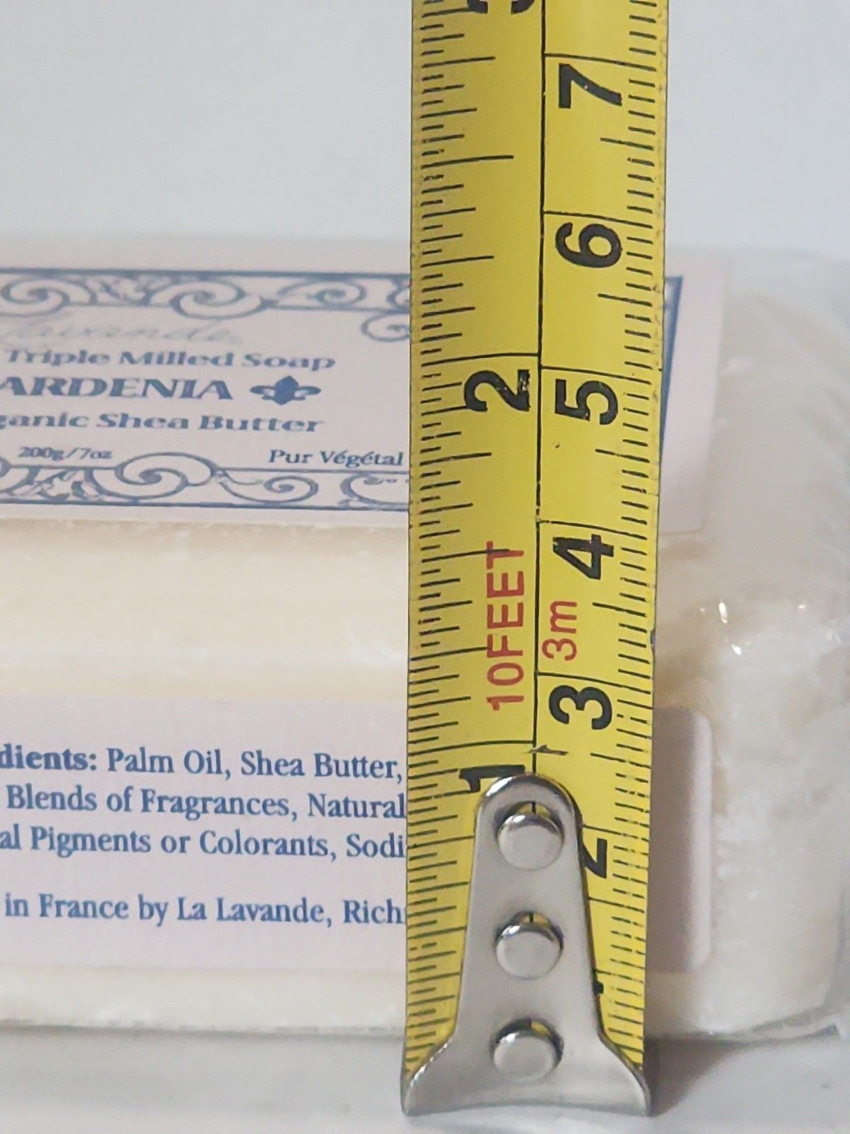 World Market La Lavande French Triple Milled Soap Organic Shea Butter Bar (T188)