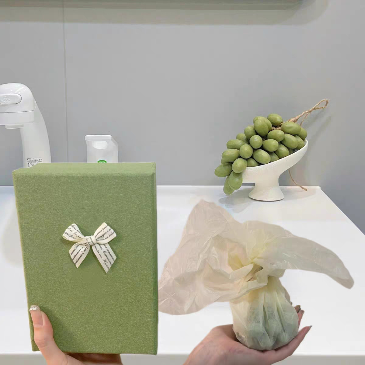 2 x Grape Handmade Soap, Simulated Grape Bunch Cold Processed Soap, Tiktok
