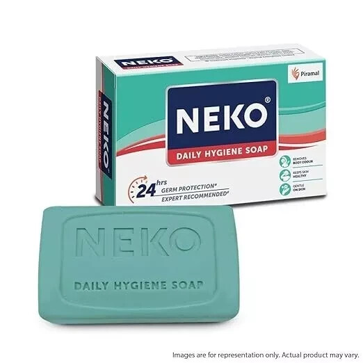 4 pack Neko Daily Hygiene Medicated Soap 100gm – 24 hours Germ Protection
