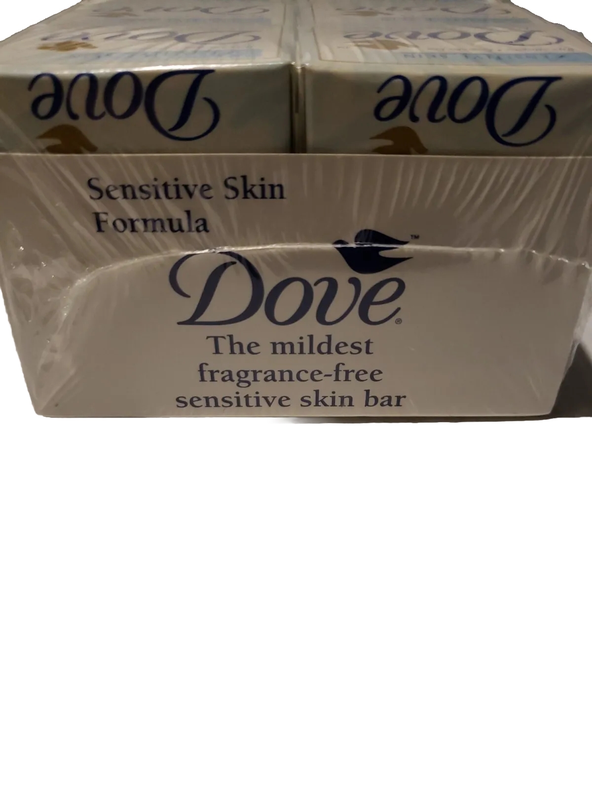 Vintage Dove Sensitive Skin 1/4 Moisturizing Lotion Bar Soap 30 (1 Oz ) Box