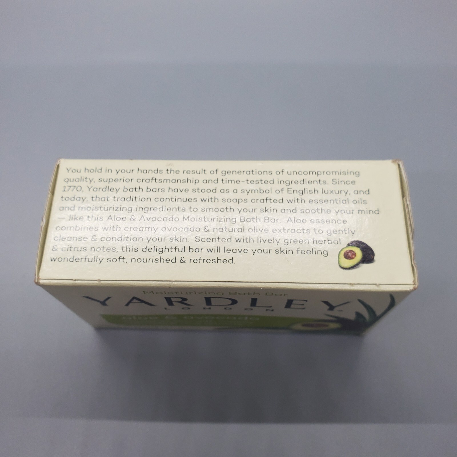 4 Yardley London Moisturizing Bar Fresh Aloe With Avocado Essence 4.25 oz