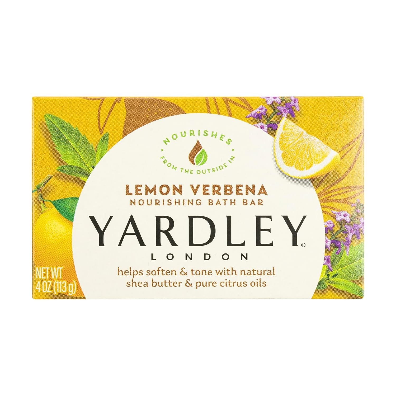 Lemon Verbena Moisturizing Bath Bar, 4 oz – Organic Shea Butter & Citrus Bliss