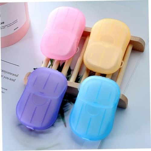 5 Boxes Sheets Colorful Disposable Soap Paper Hand Cleaner Fragrance Mini