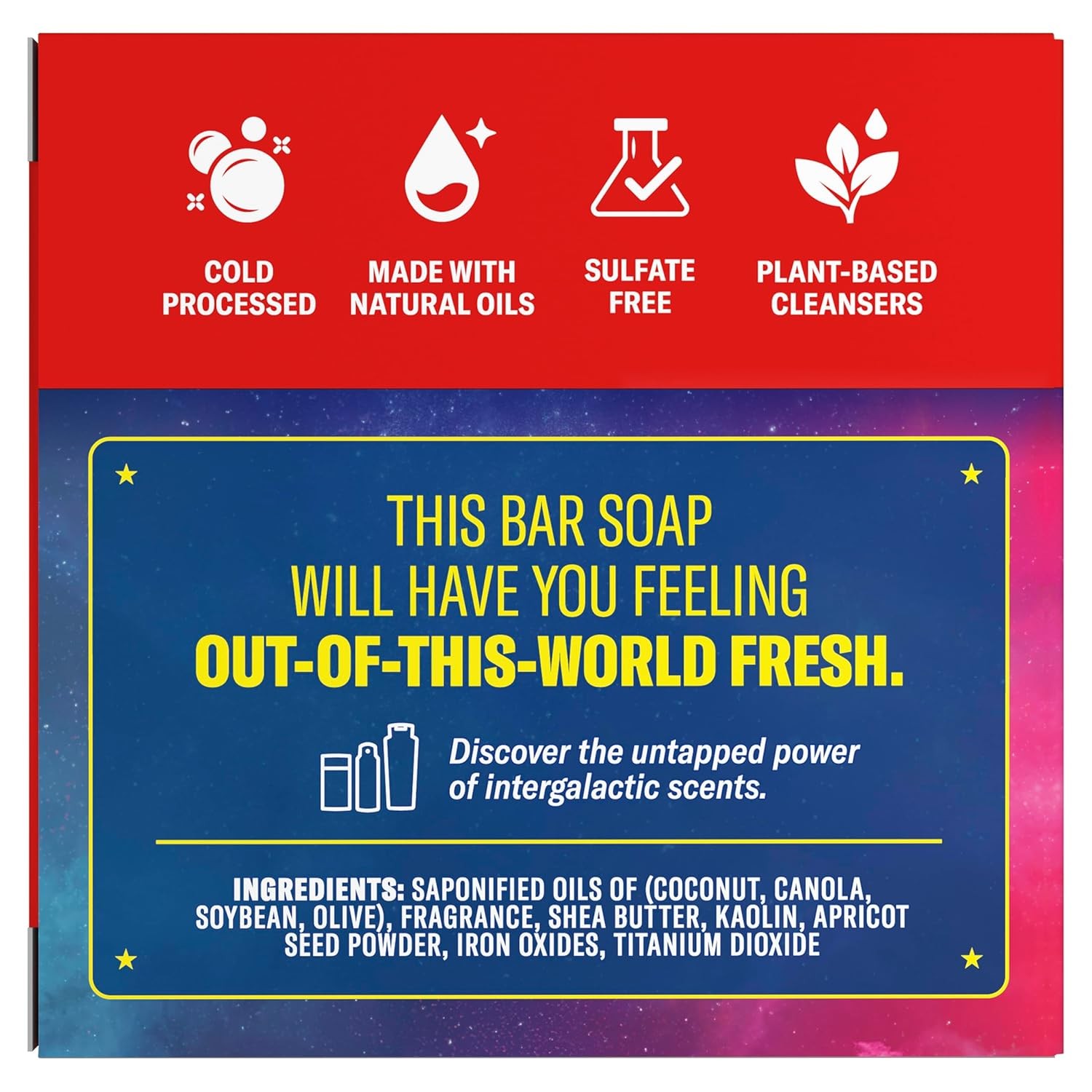 Old Spice Bar Soap for Men, x The Super Mario Galaxy Movie, Cold Pressed with Gr