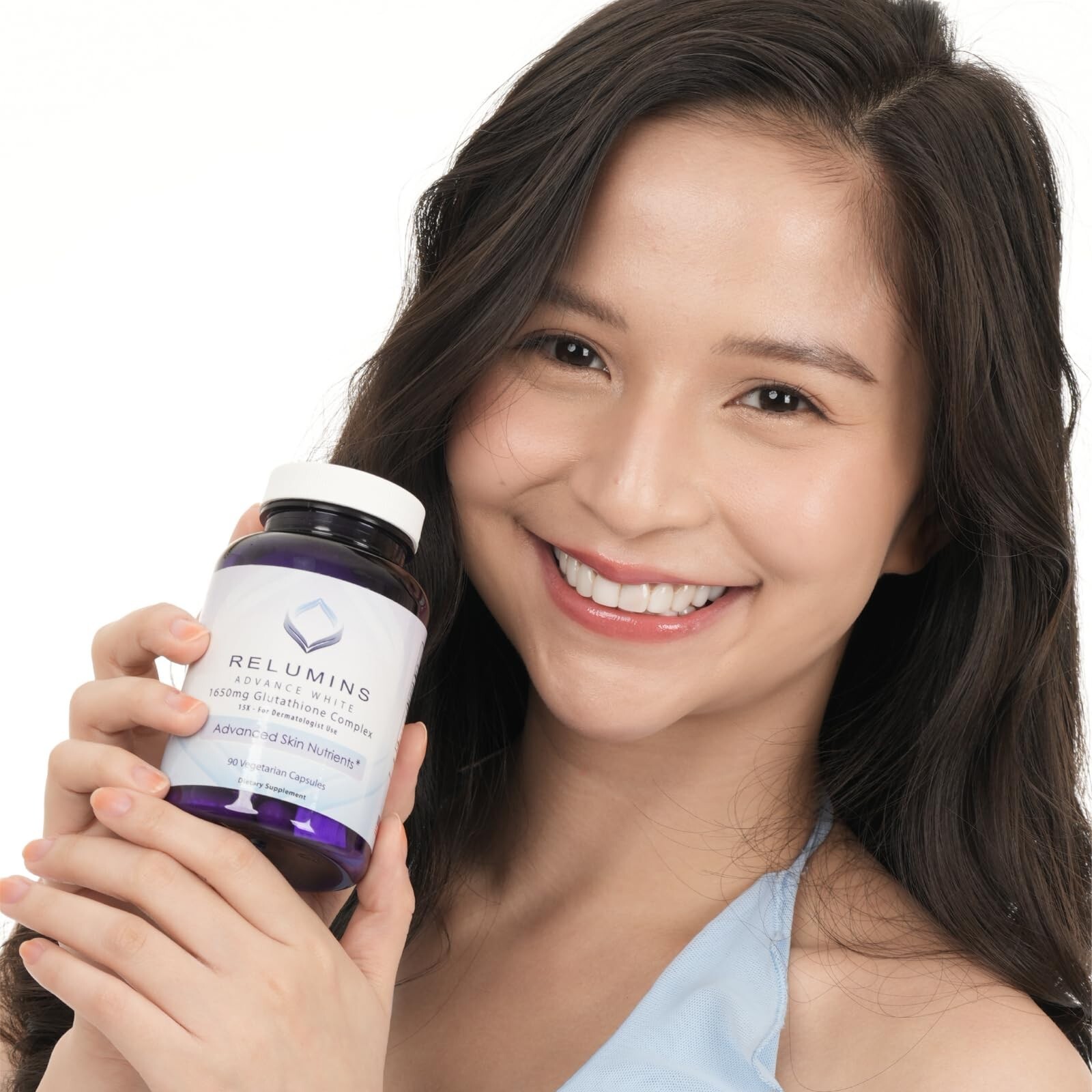 Relumins Glutathione Supplement 1650mg Reduced Glutathione Complex 90 Capsules
