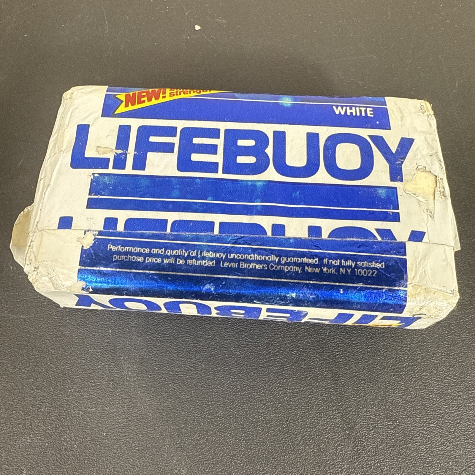 White Lifebouoy Deodorant Soap Bar Nos Vintage
