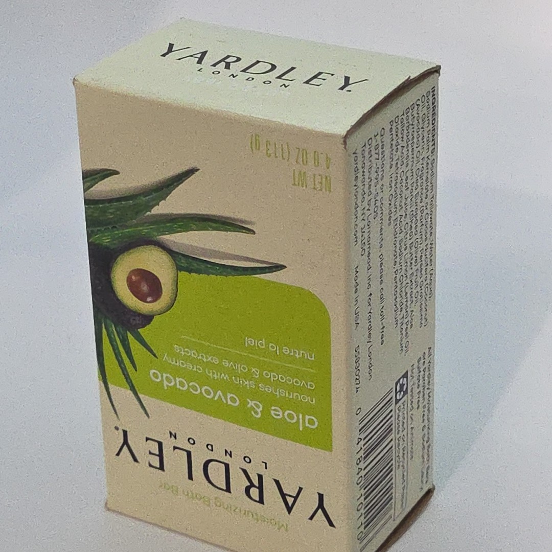 Lot 2 Yardley London Soap Moisturizing Bar Fresh Aloe Avocado Lavander 4.25 oz