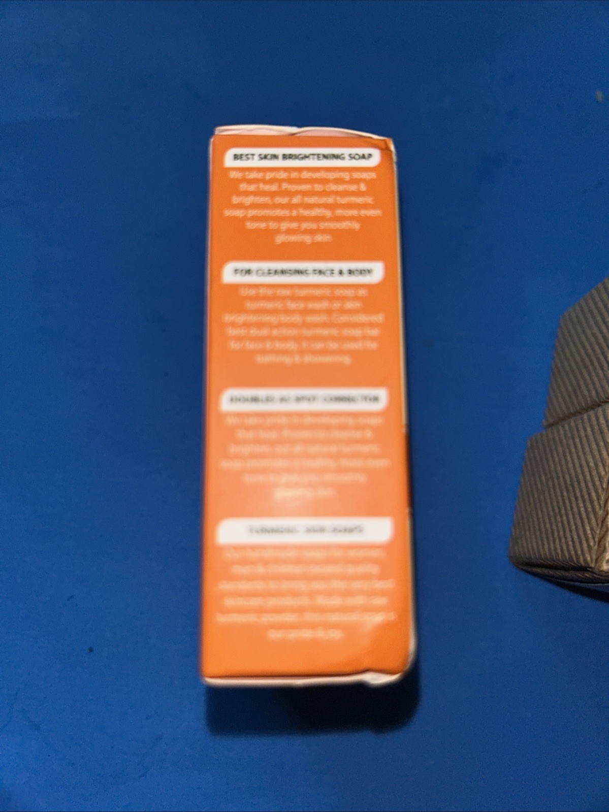 Lot 3 Natrulo & auromere Tumeric Soap Bars (11980)