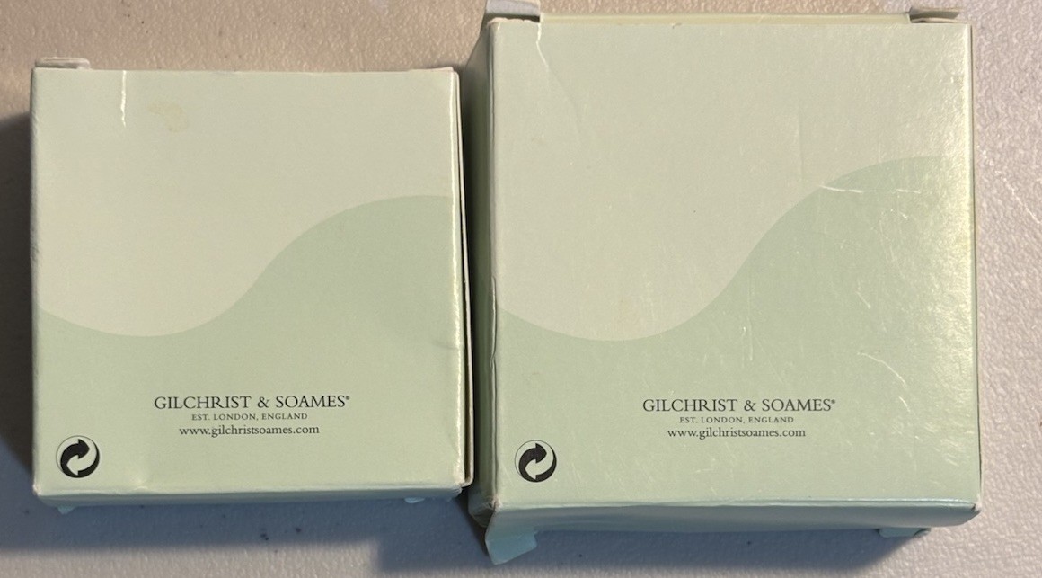 New Gilchrist & Soames Spa Therapy Moisturising Bar, Aloe Vera 2.8 oz & 1.5 oz