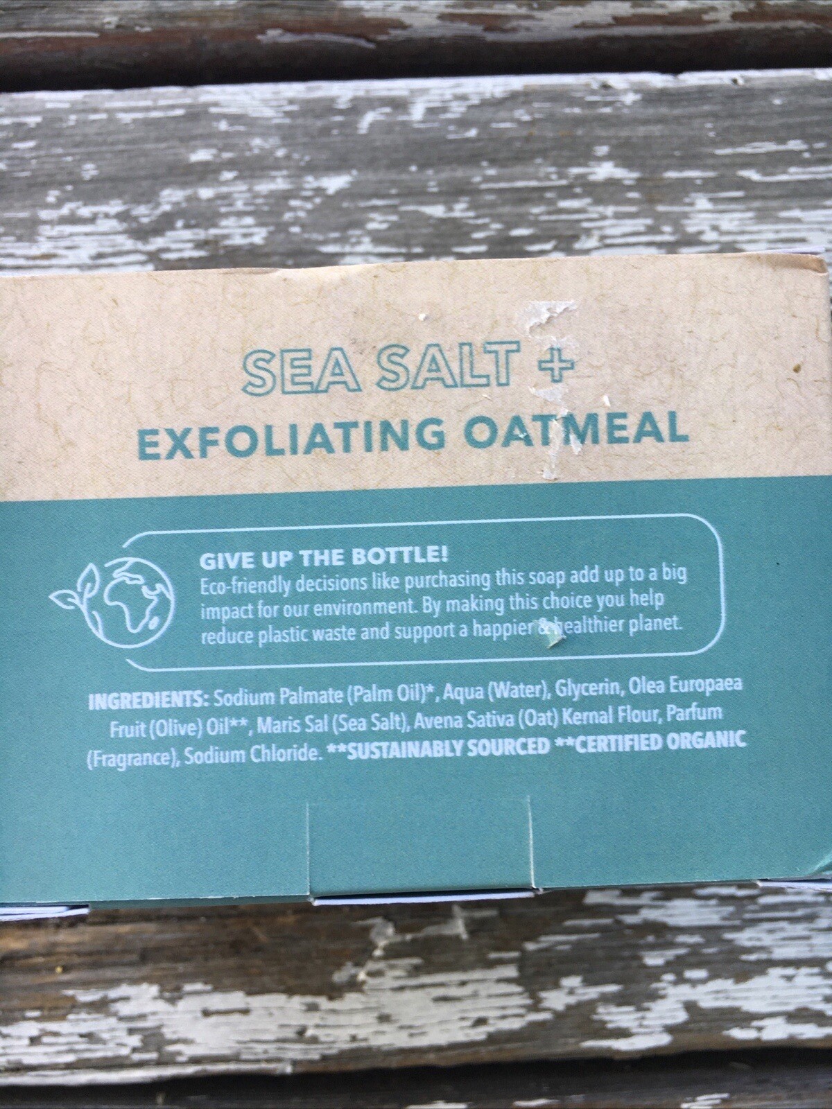 Olivia Care – Sea Salt + Exfoliating Oatmeal Bar Soap 3-5 Oz Bars