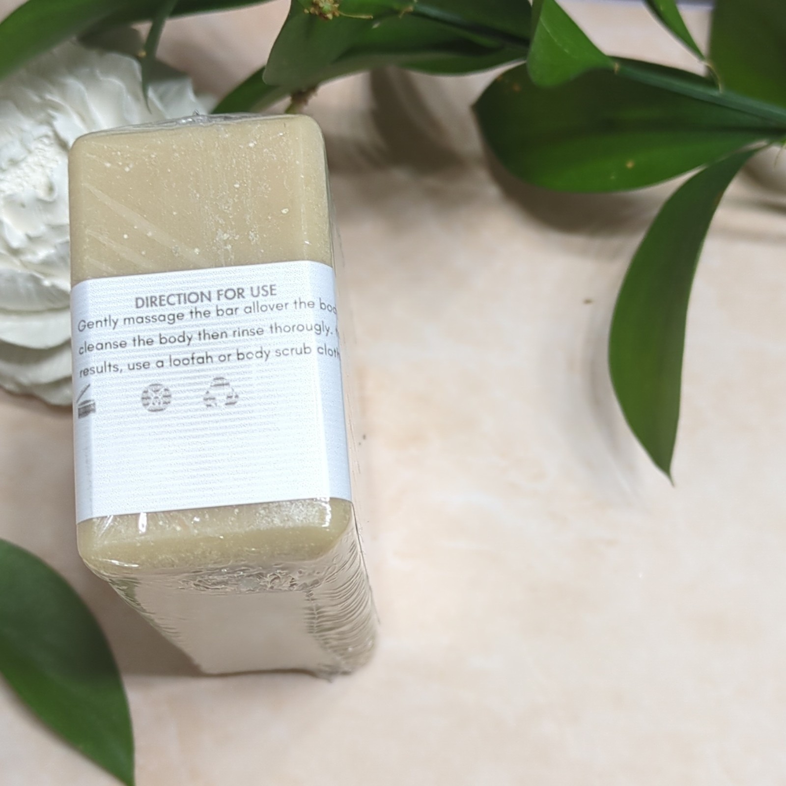 Daoma Naturals Sulphur 10% Soap Bar 7.5 oz Body Unisex Beige Glycerin