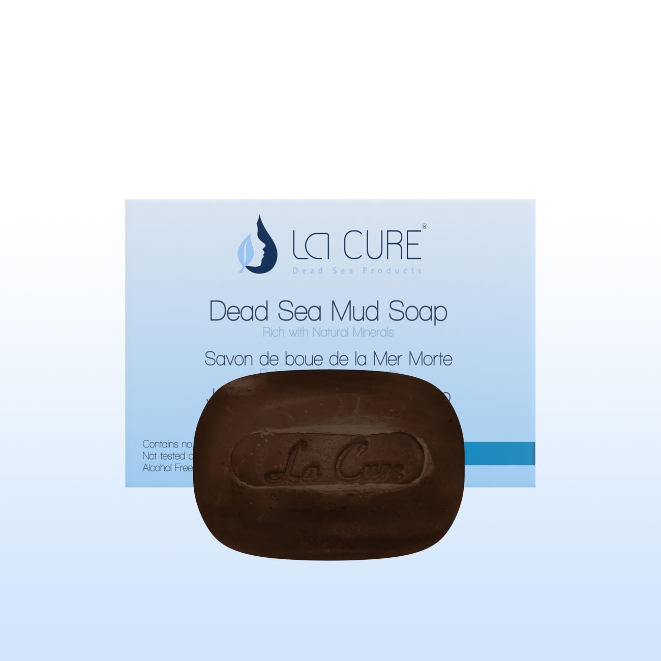 Dead Sea Mud Soap 90g Natural Organic Acne Treatment Deep Pore Cleanser Face Bar