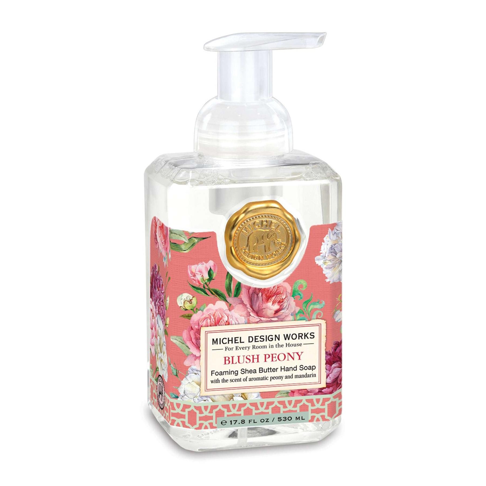 Foaming Hand Wash Scented Soap Pump Luxury Fragrance Decor Blush Peony 530ml