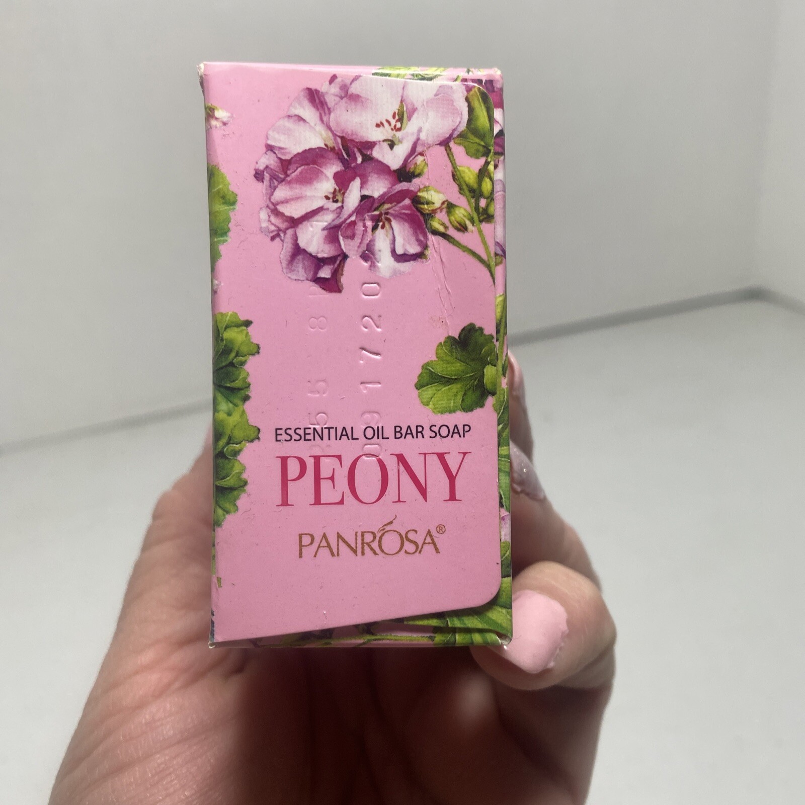 Panrosa Essential Oil Bar Soap Peony Gentle scent Made In USA