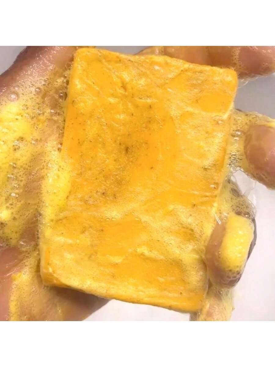 6PC Lemon Turmeric Kojic Acid Soap Dark Spot Whitening Turmer Turmeric Skin