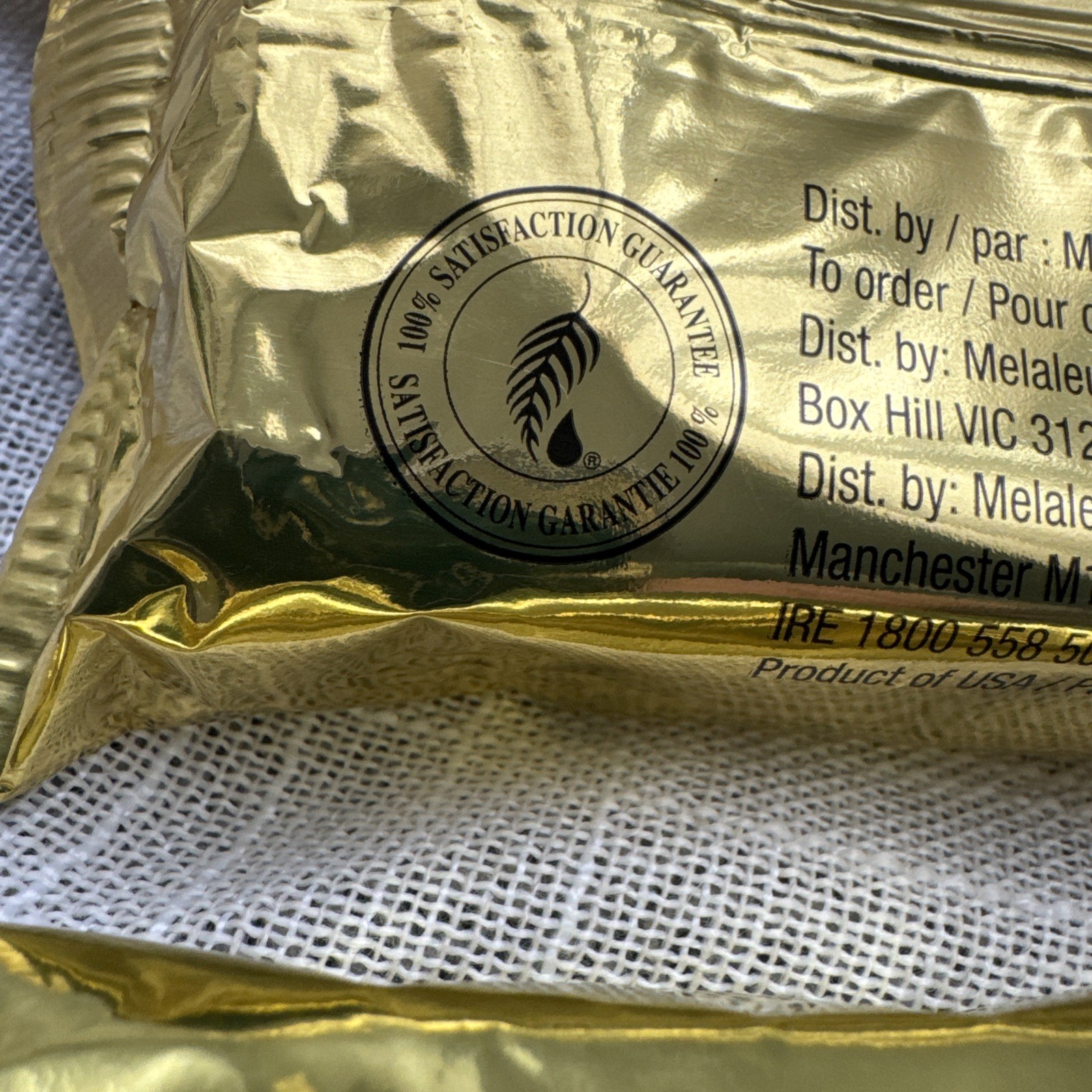 LOT of 3 MELALEUCA THE GOLD BAR SOAP 4.5 OZ NEW/SEALED
