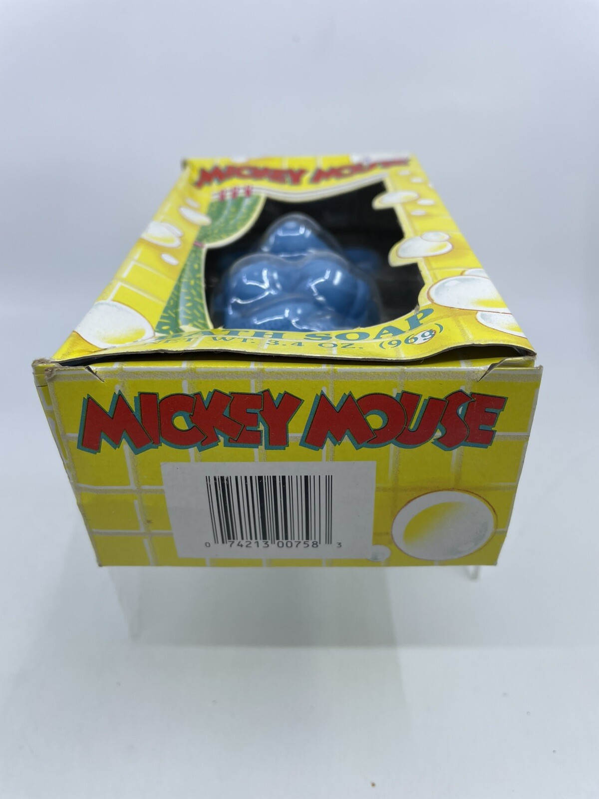 Vintage 1990 Walt Disney Company/Cosrich Inc. Mickey Mouse Bath Soap-3.4oz 1/2