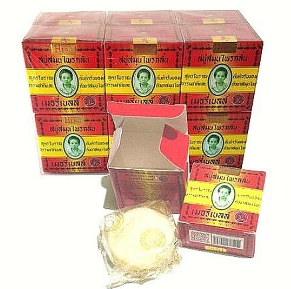 3x160g Soap Heng Madame Original Natural Herbal Merry Bell Balance Body Face