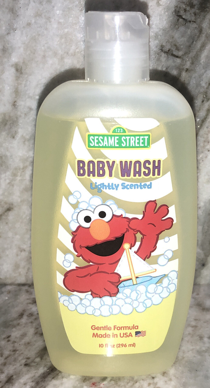 Sesame Street Baby Wash-Gentle Formula-1 ea 10 fl. oz. /296 ml.Blt-SHIPS N 24HRS