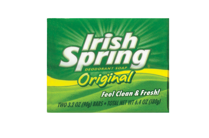 Irish Spring Original Scent Bar Soap 3.2 oz. Pack of 2