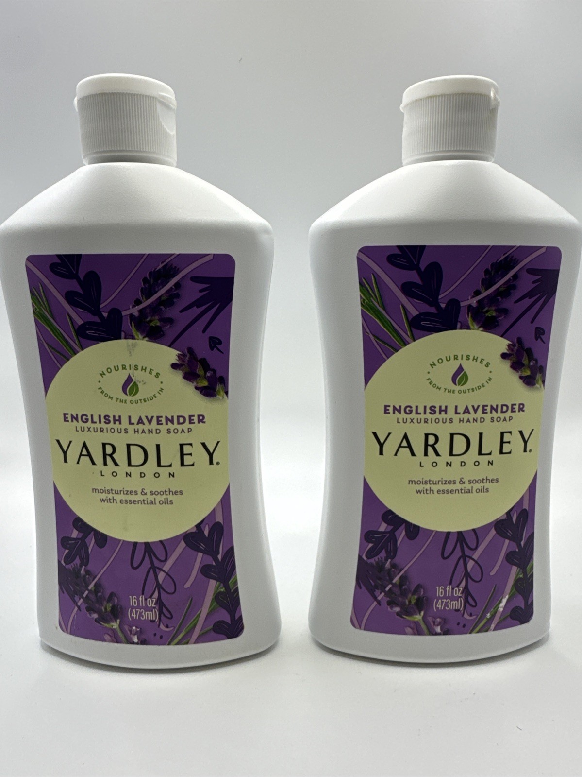 2x Luxurious Hand Soap, English Lavender, 16 fl oz (473 ml)