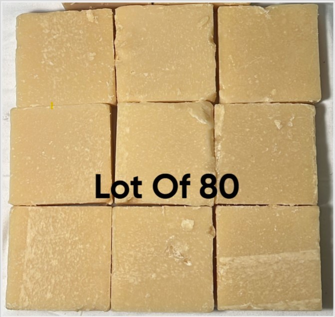 80 Pack Dr. Squatch Bay Rum Factory Rejects Zero Grit Body Soap ( No Box )