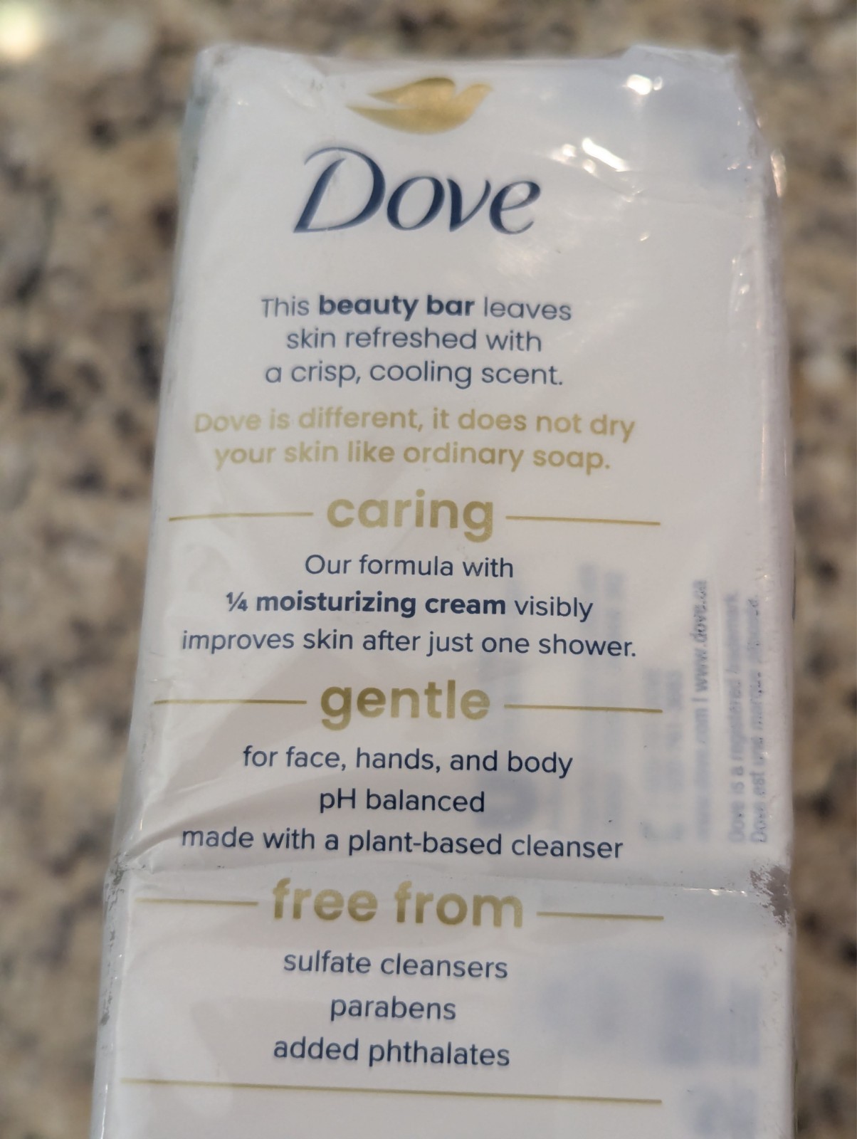 Dove Skin Care Beauty Soap Bar Cucumber Green Tea 3.75 oz x 14 Bars