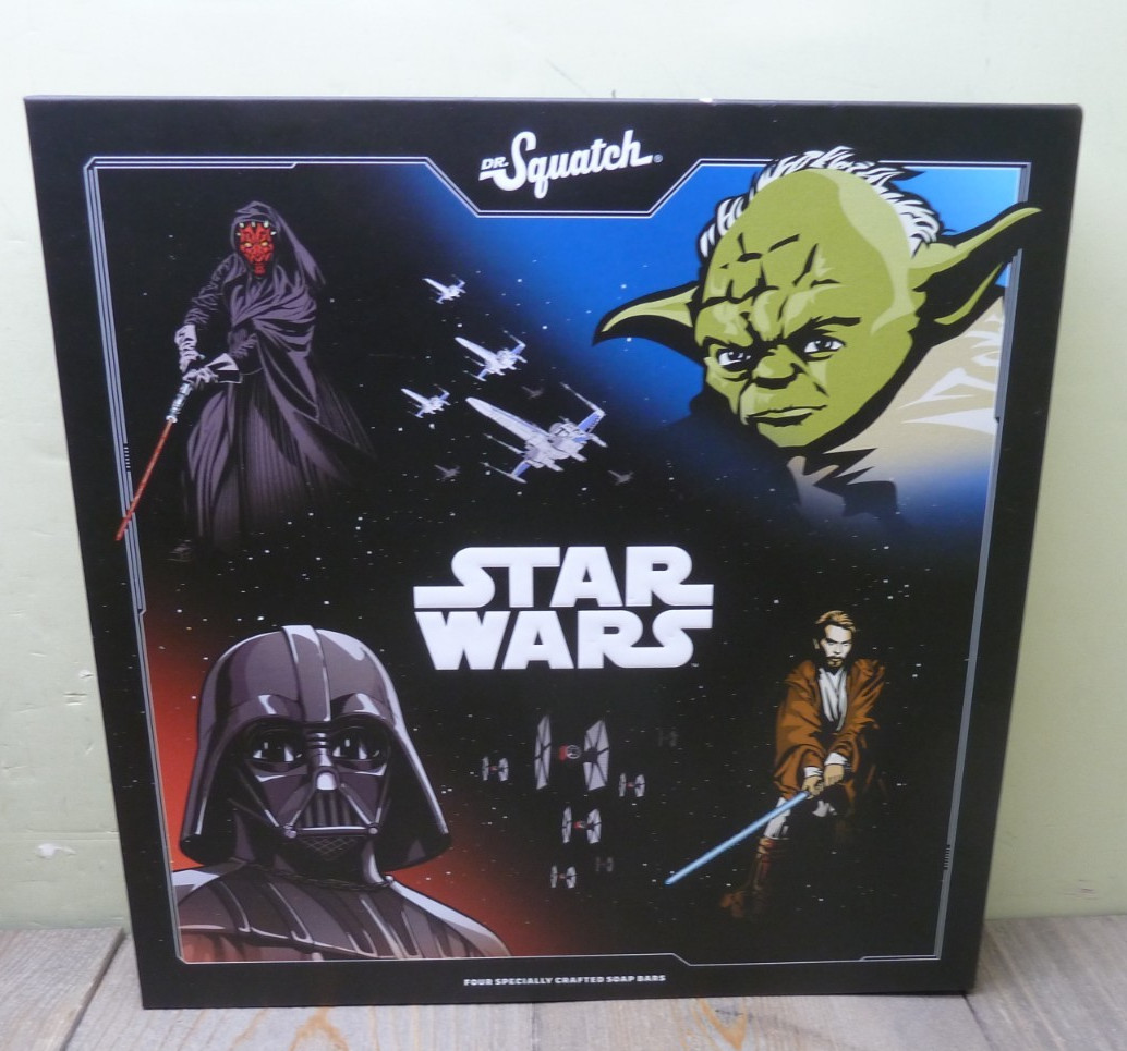 Dr. Squatch Star Wars Soap Box Set Of 4 5 Ox Bars Collection No 1 New Ltd Ed