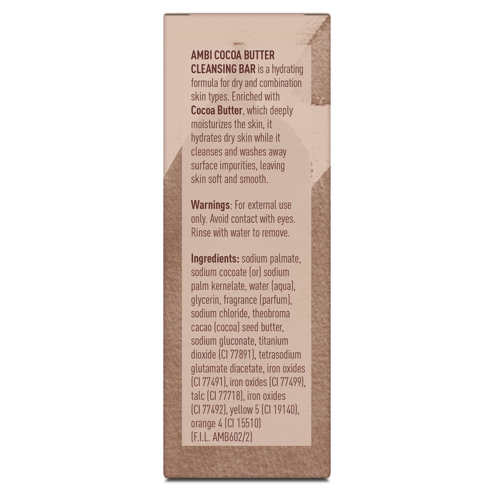 Ambi Cocoa Butter Cleansing Bar 3.5 Ounce
