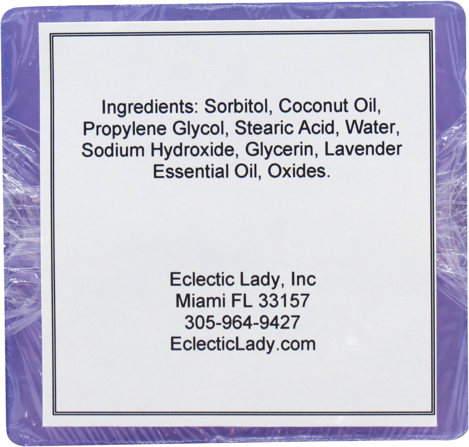 Lavender Glycerin Soap