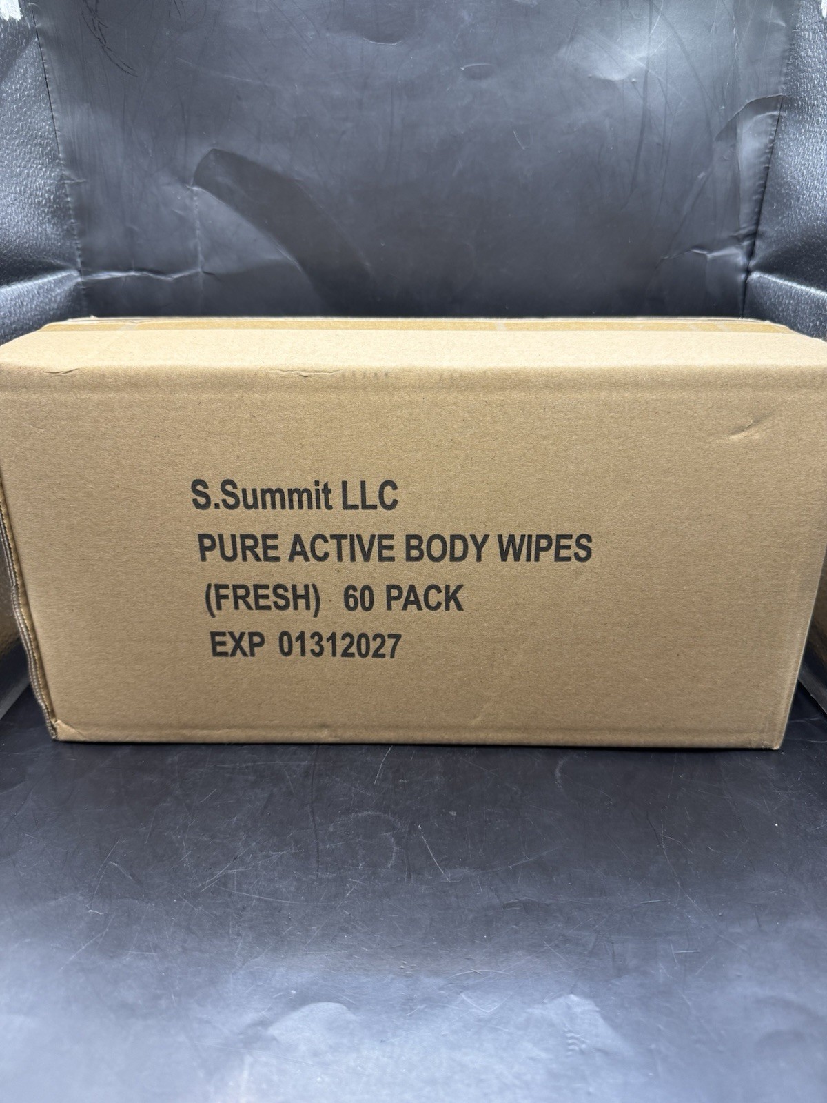 Pure Active Shower/Body Wipes 60 Ind. Wrapped Personal Hygiene Exp 01/31/2027