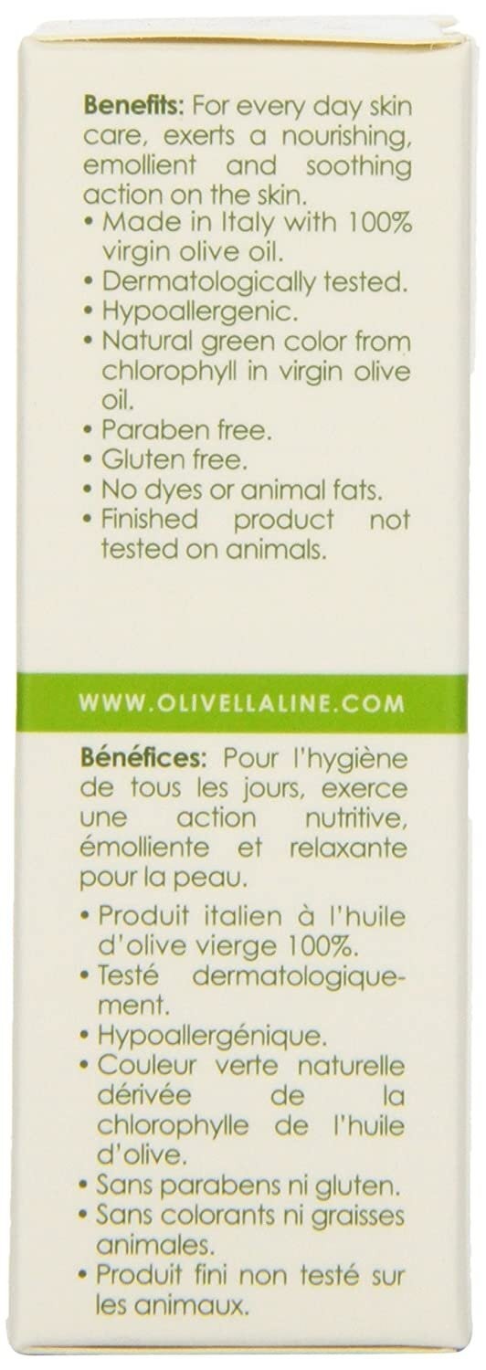 Olivella Face & Body Bar Soap Antioxidant Raw Fragrance Free 3.52 oz Pack of 3