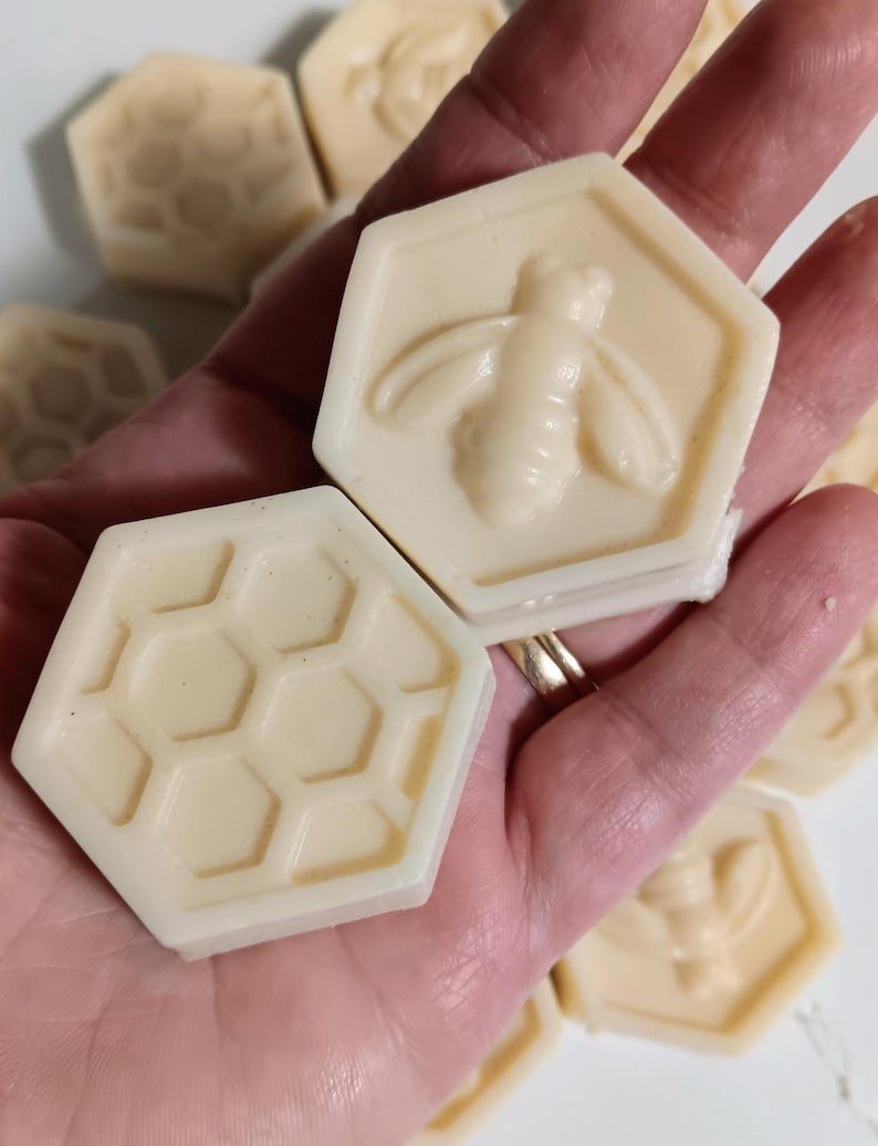 Travel Goat’s Milk Soap Bar | Beeswax & Honey Guest Soap | Honey Citrus Scent