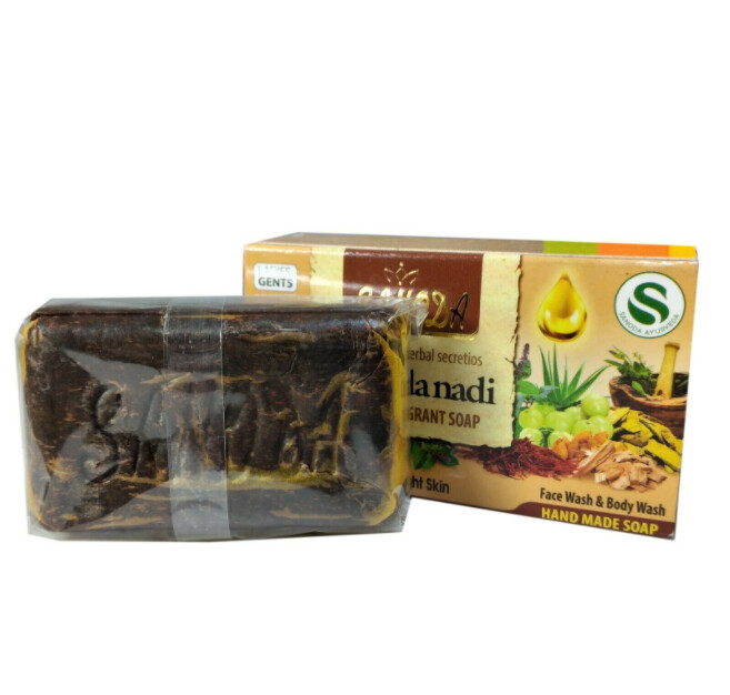 Sanoda Chandanadi Hand Made Ammla Lemmon Herbal Ayurveda Soap 45g Sri Lanka