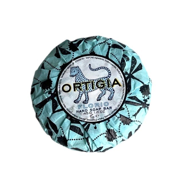Ortigia Sicilia, Italian Craft Hand Soap Bar – Florio, 45 g 1.6 oz