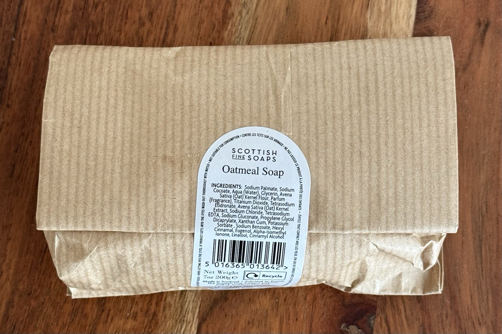 The Scottish Fine Soaps Co. – OATMEAL SOAP Bath Bar 7 oz. SEALED