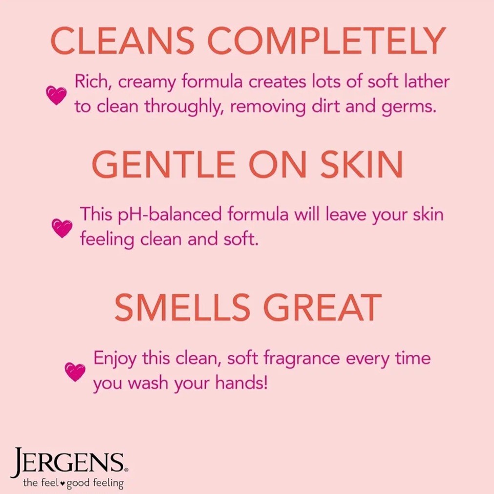 NEW! JERGENS (4-BARS) 3 Oz. (85 g) 🍒🫧 ●CHERRY ALMOND● Original Mild Soap🫧.