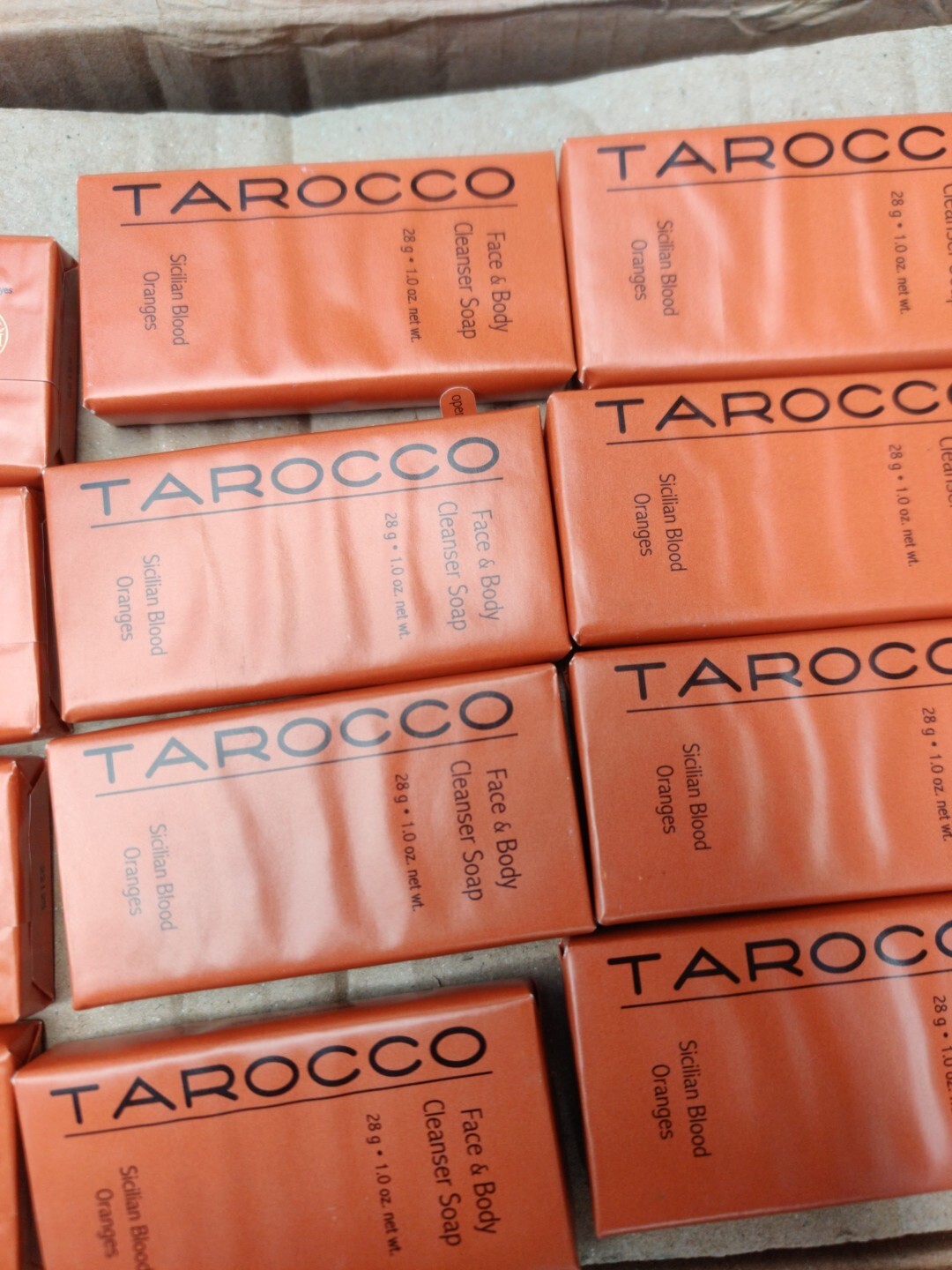 12-TAROCCO SICILIAN BLOOD ORANGES & OLIVE OIL Face & Body Cleanser Soap Bars New