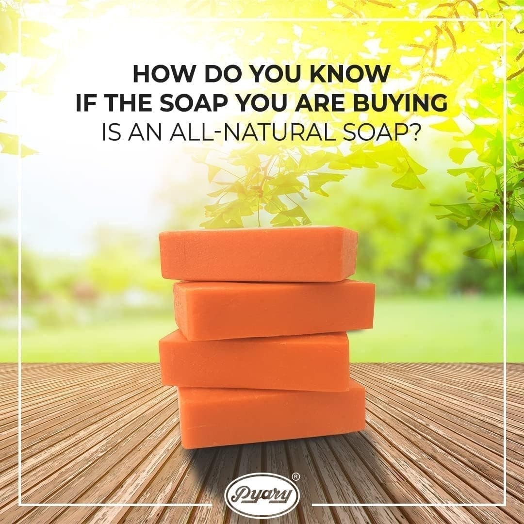 4X Pyary Turmeric Soap Original 100% 75g – صابون الكركم