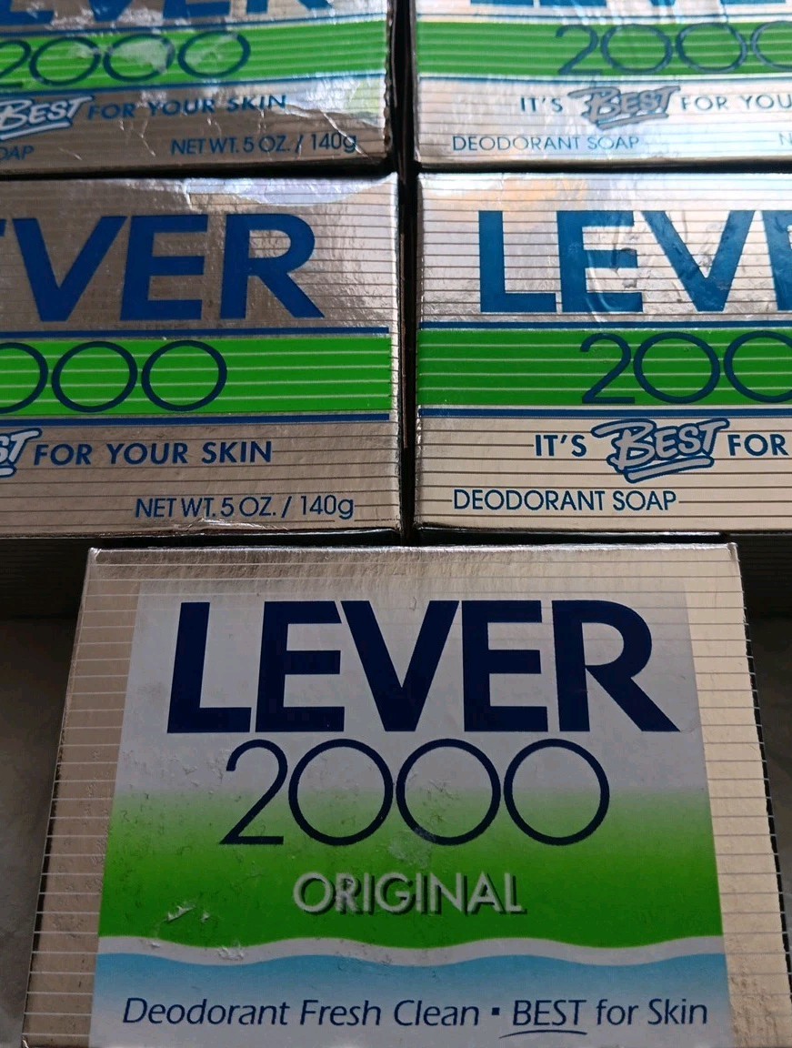 Vintage Lot of 6 Bars Lever 2000 NOS (US Made)
