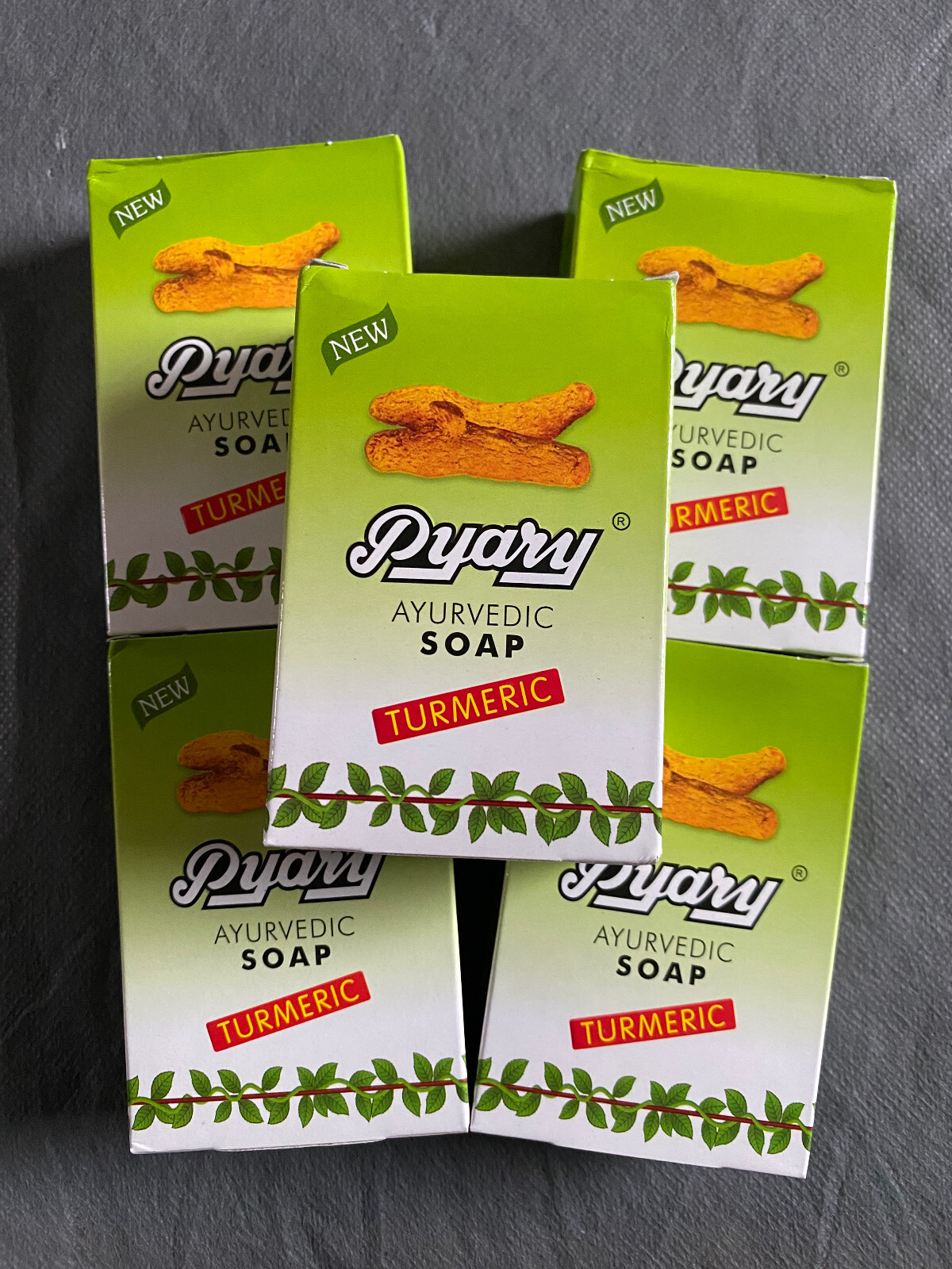 5 Pack Arab Pyary Soap Bathing Beauty Soap Original Turmeric Soap Pyary India