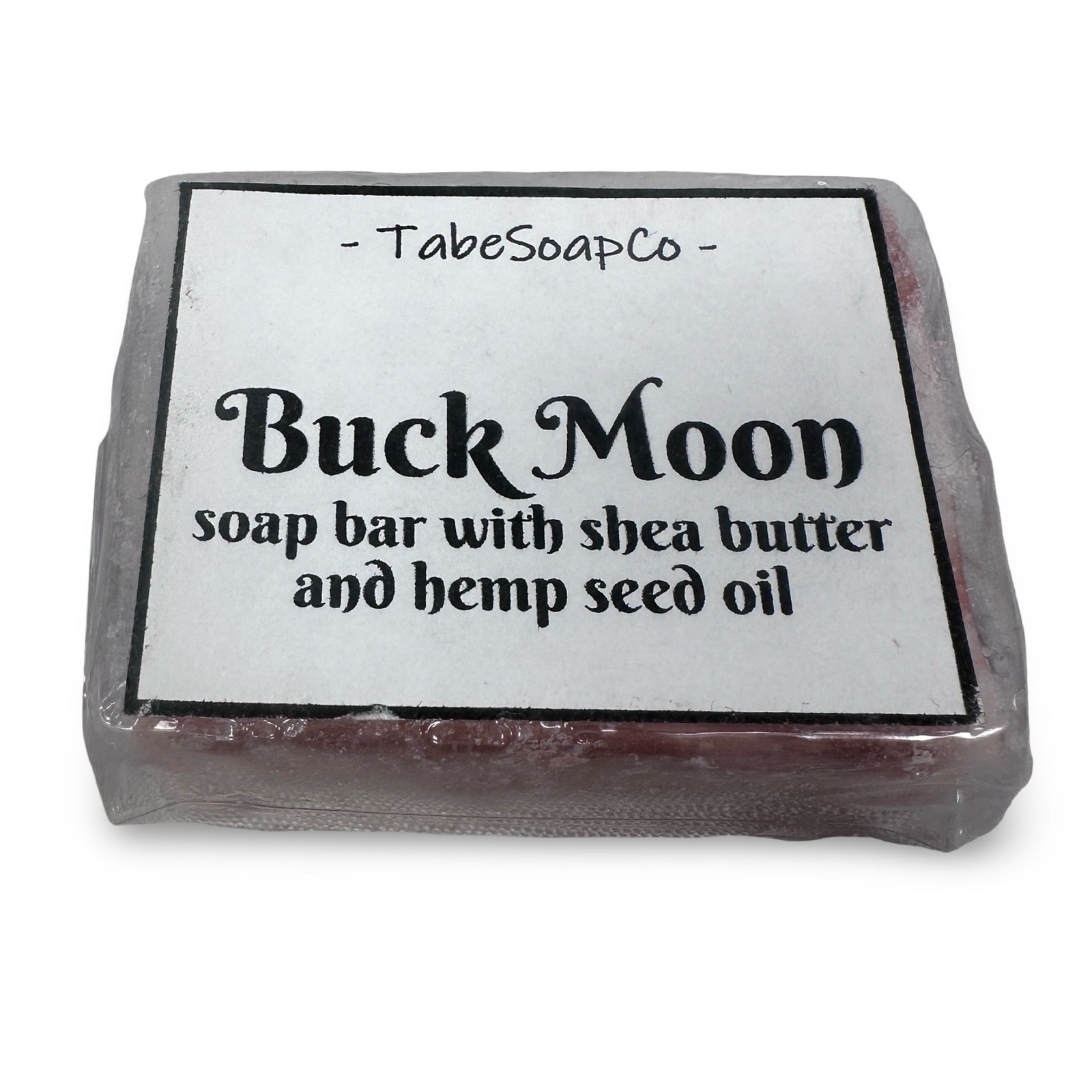 TabeSoapCo Buck Moon Handmade Soap Bar Shea Butter Hemp Seed Oil 2.5 oz